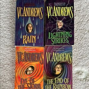 V.C. Andrews Book Set with Colorful Covers